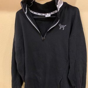 Black PINK Half Zip